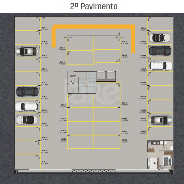 Planta — Pavimento 2