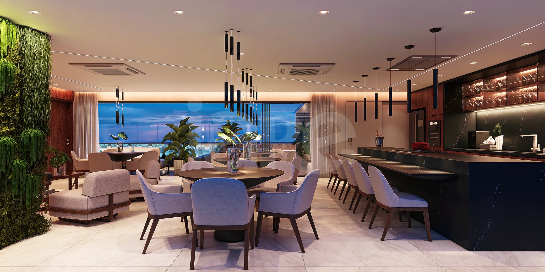 House Garden - Apartamento com 73,36 m², em Canto do Forte — foto 18