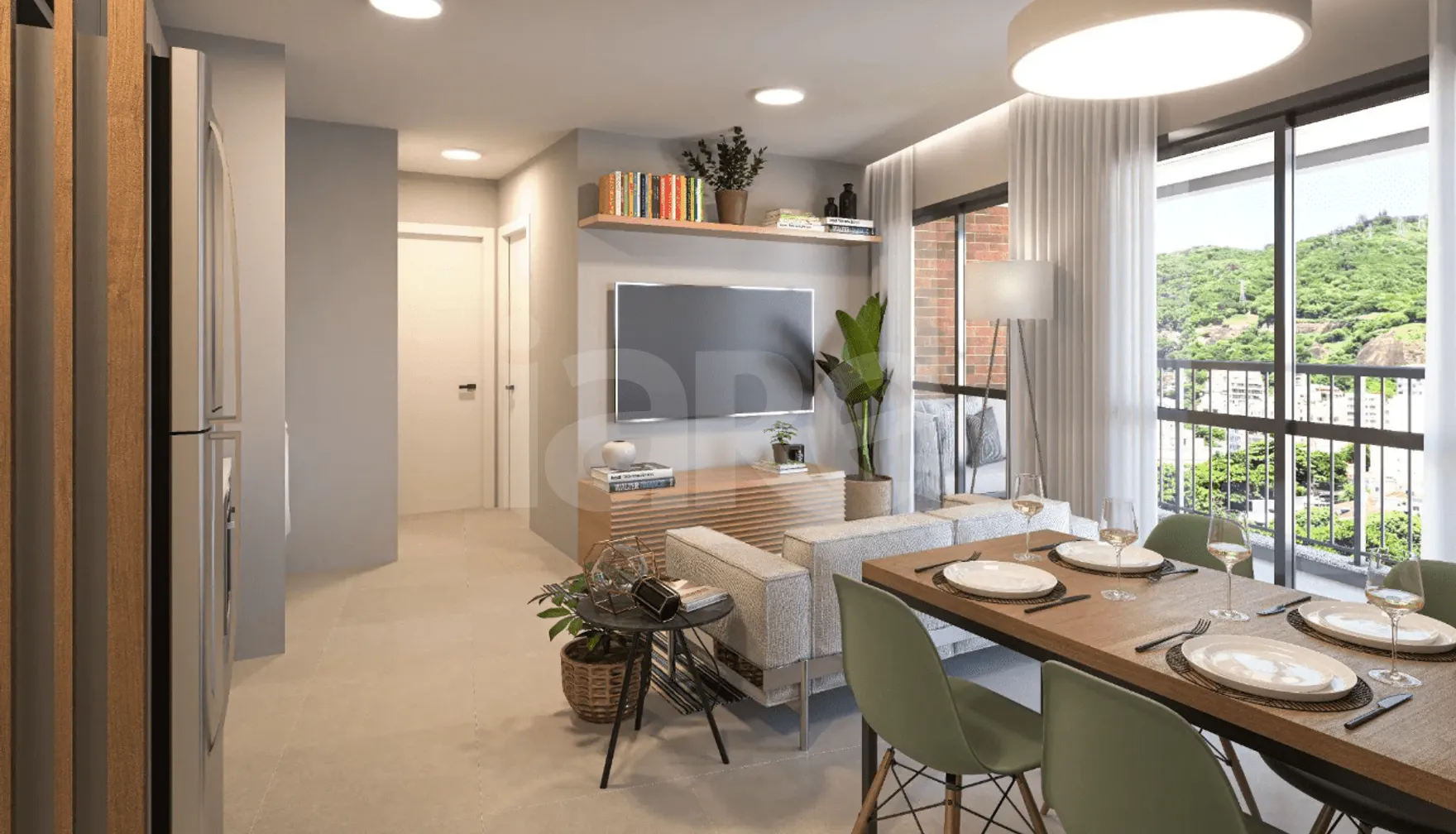 Cores da Tijuca - Studio com 34,8 m², em Tijuca — foto 2