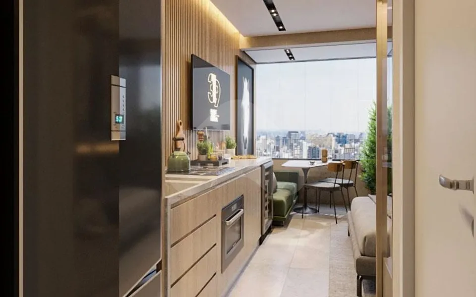 PJM Single Living - Studio com 23,88 m², em Cerqueira César — foto 5