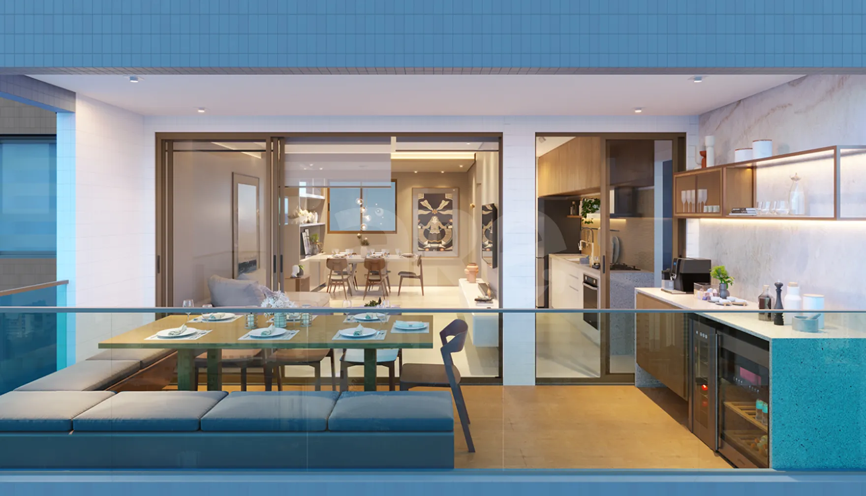 Alameda Rio - Apartamento com 93 m², em Madalena — foto 16
