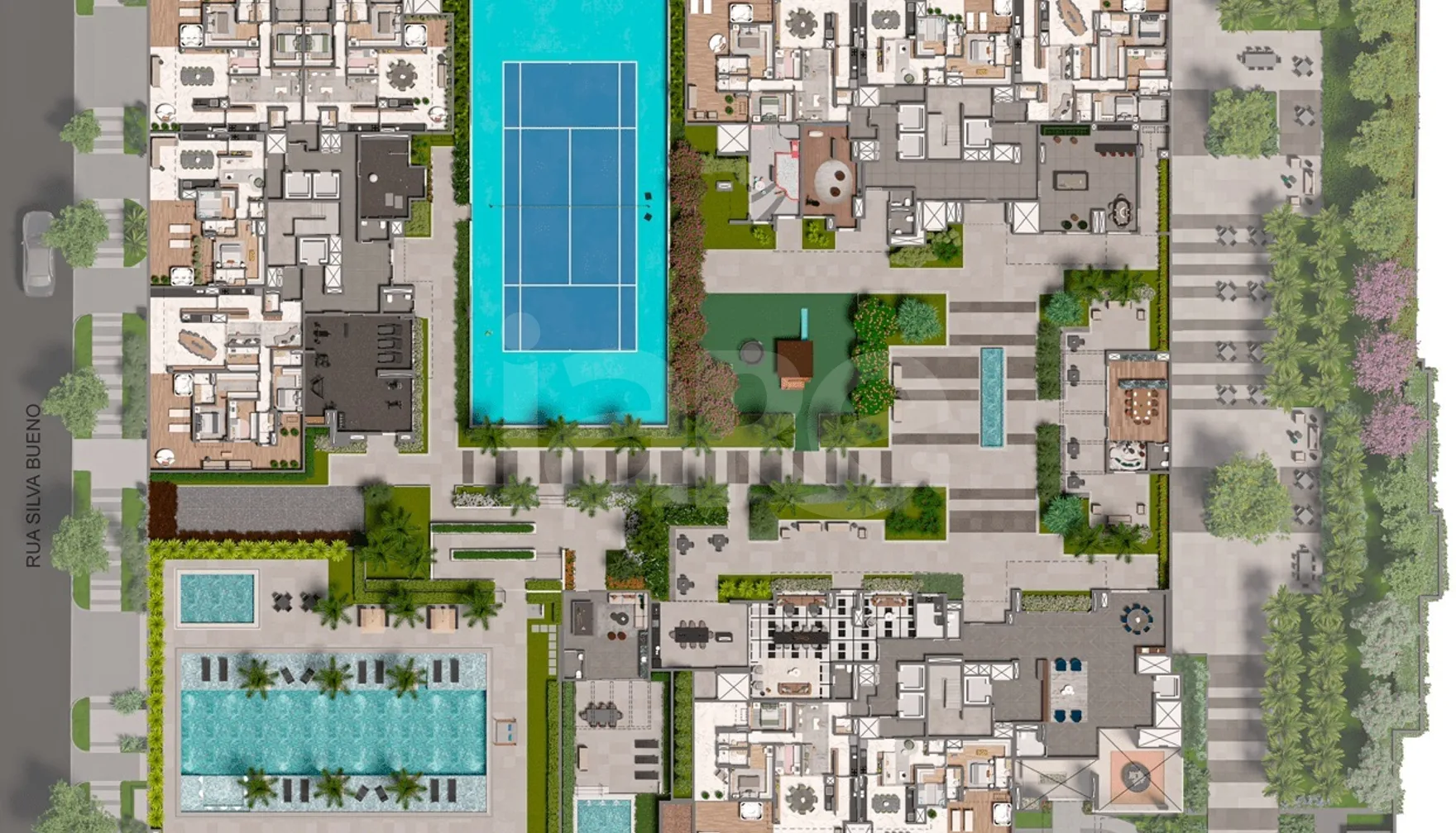 Planta — Implantação
