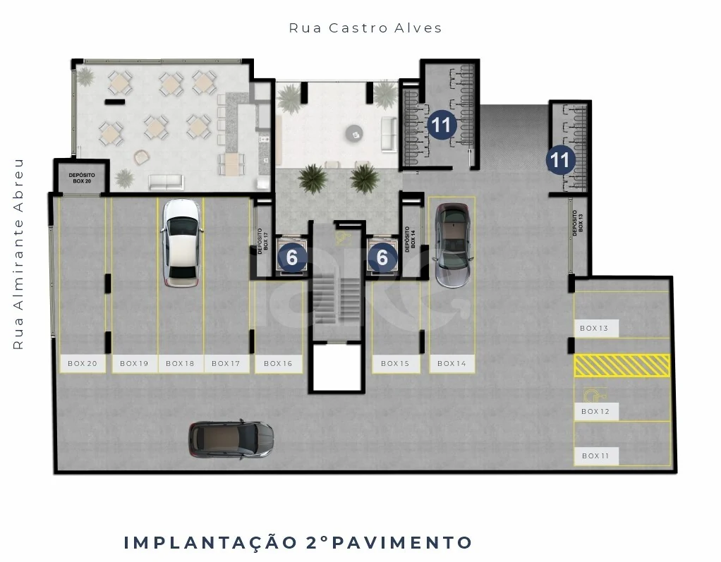 Planta — Pavimento 2