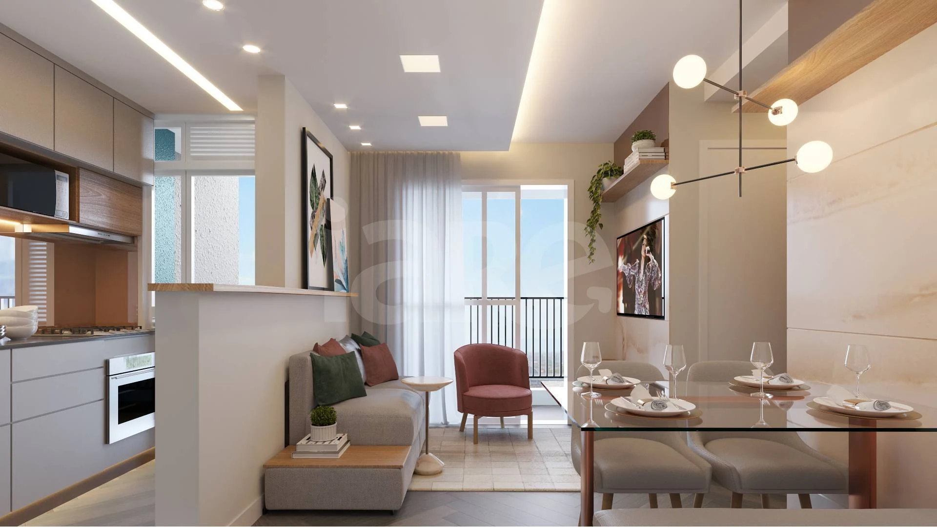 ix. Tatuapé - Apartamento com 46,66 m², em Tatuapé — foto 2