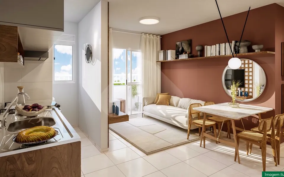 Mar de Trindade - Apartamento com 42,03 m², em Alcântara — foto 15