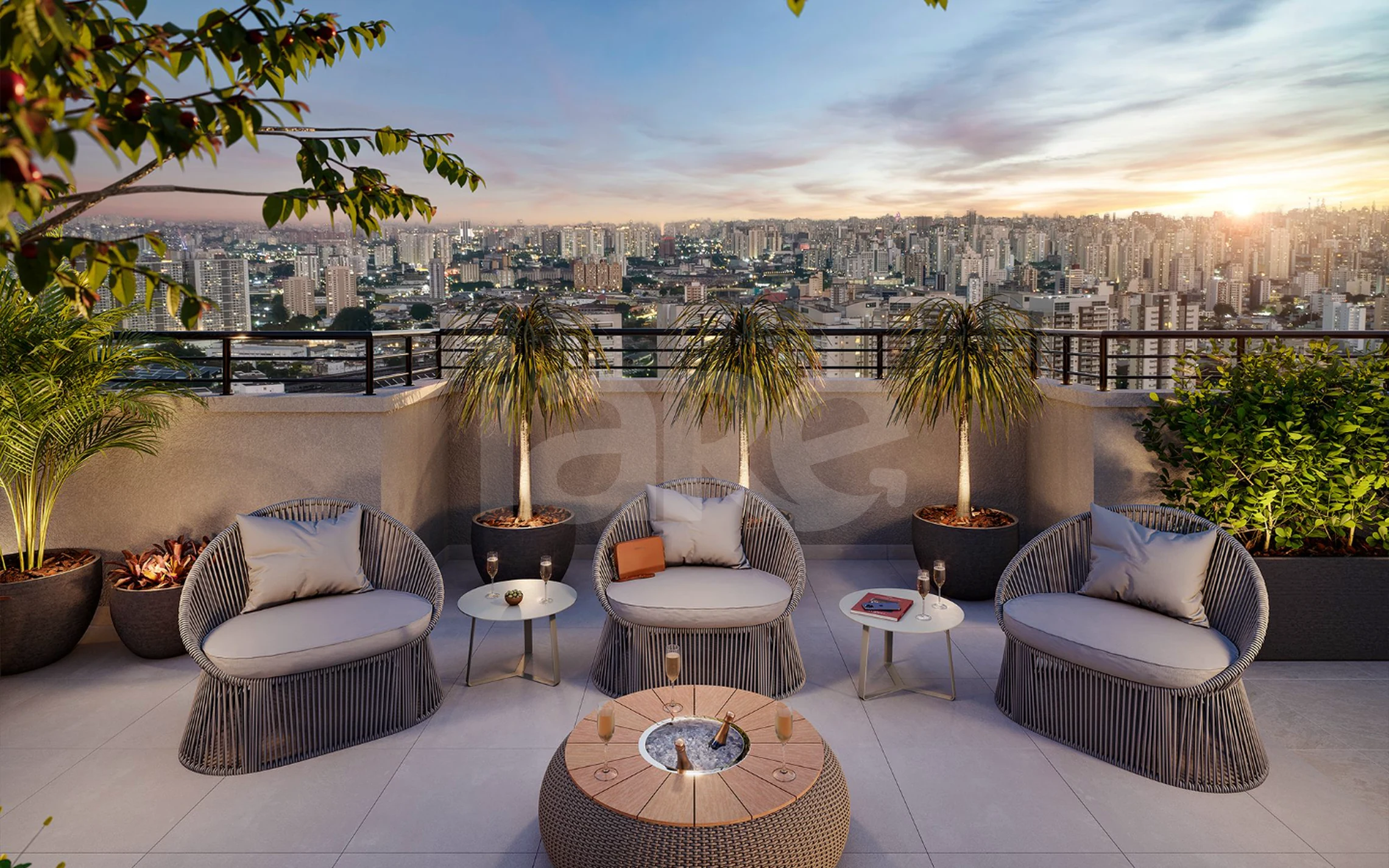 Parque das Nações Condomínio Laguna - Apartamento com 26 m², em Jardim Caravelas — foto 18