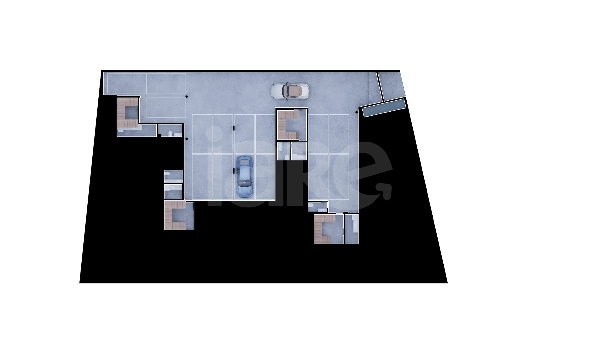 Planta — Pavimento garagem