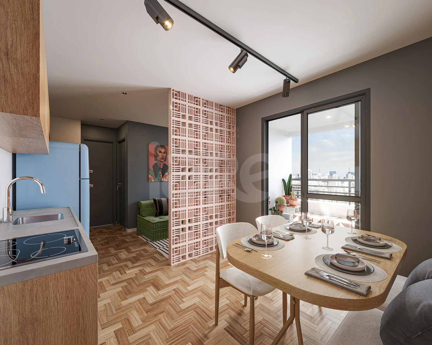 Nurban Barão de Campinas - Studio com 24,02 m², em Santa Cecília — foto 5