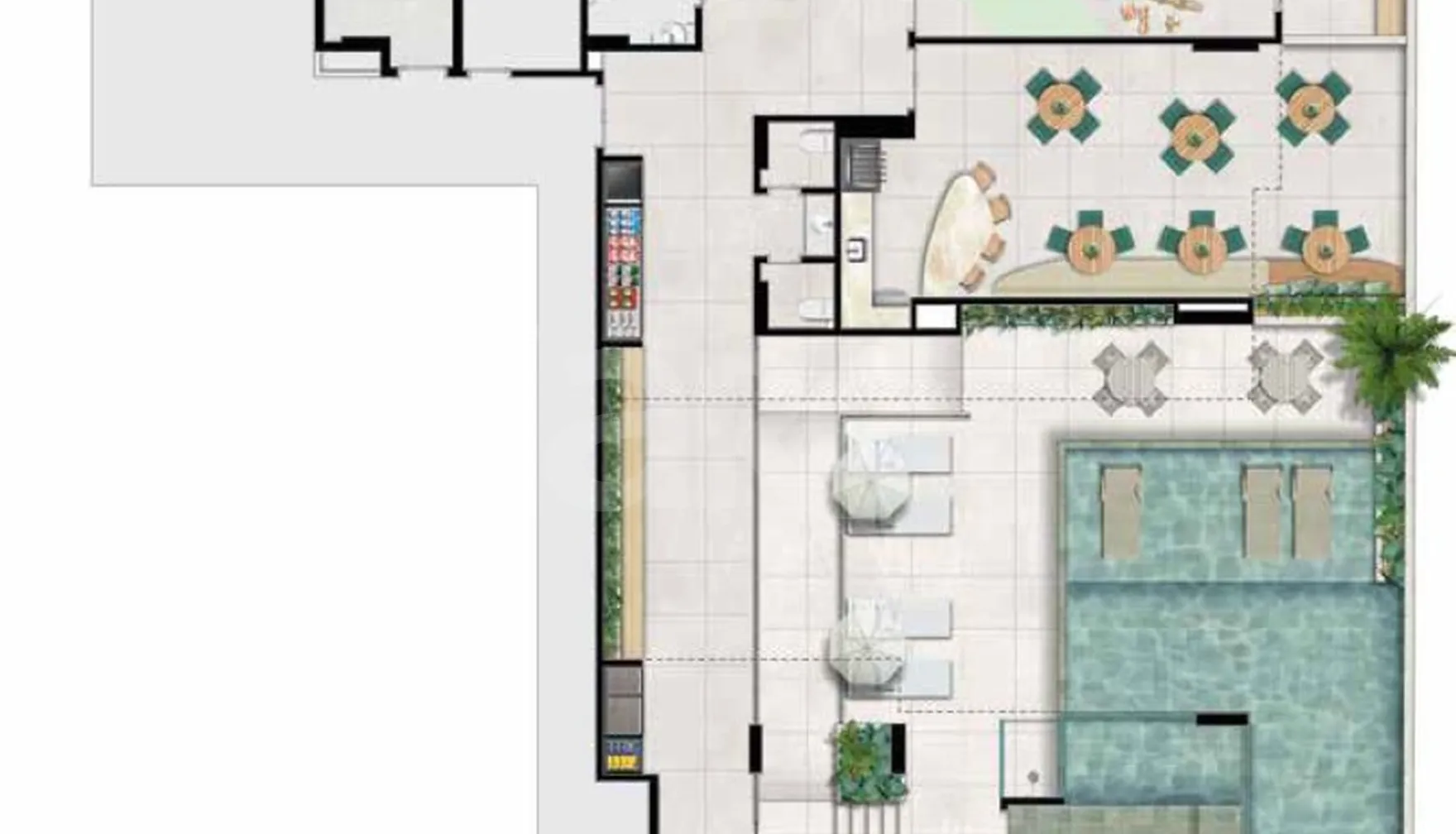 Planta — Pavimento intermediario