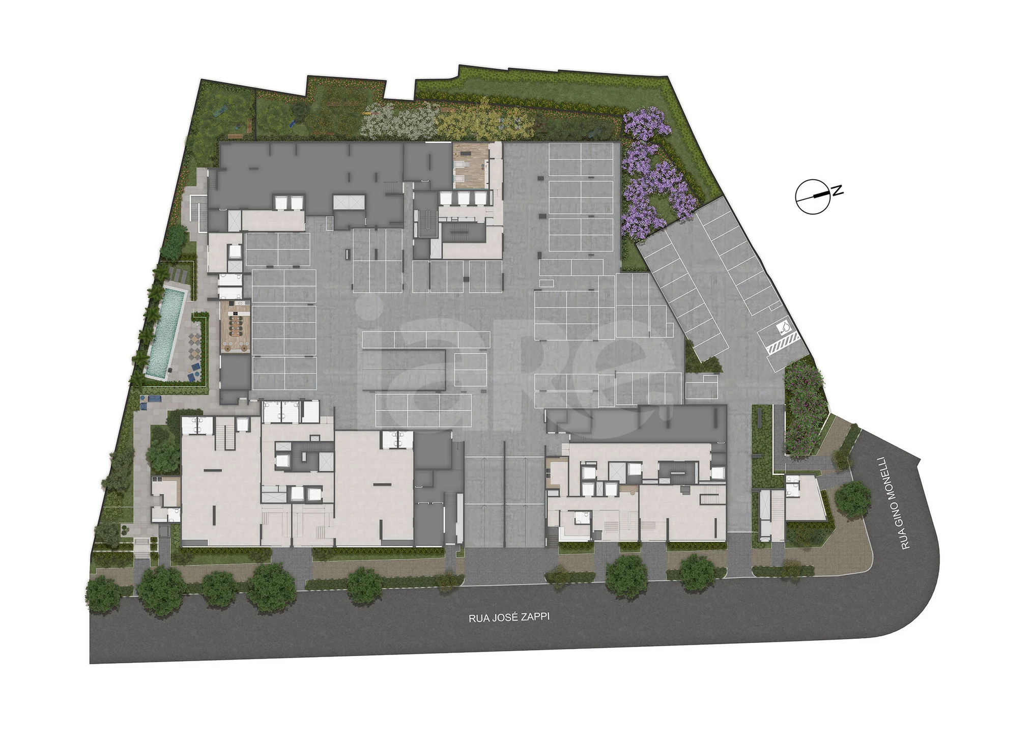 Planta — Pavimento subsolo 3