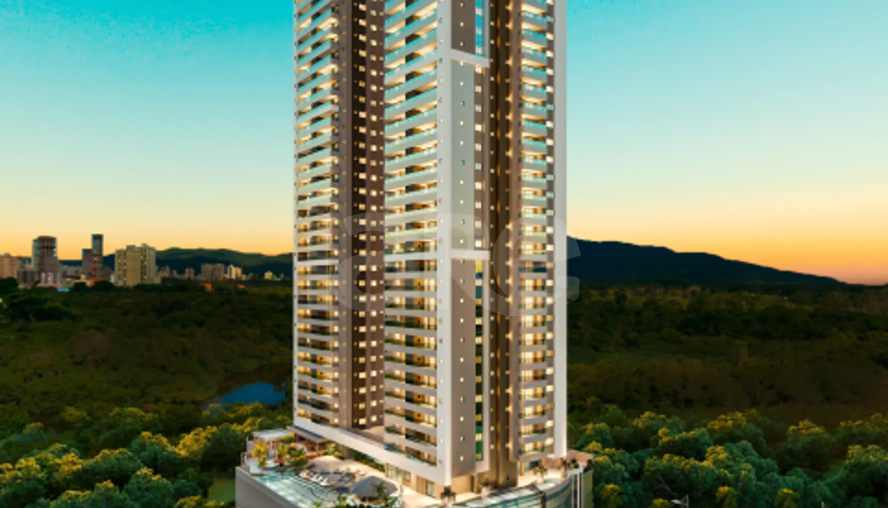 Reserva do Arvoredo Home Club - Apartamento com 117,74 m², em Alto Perequê — foto 4