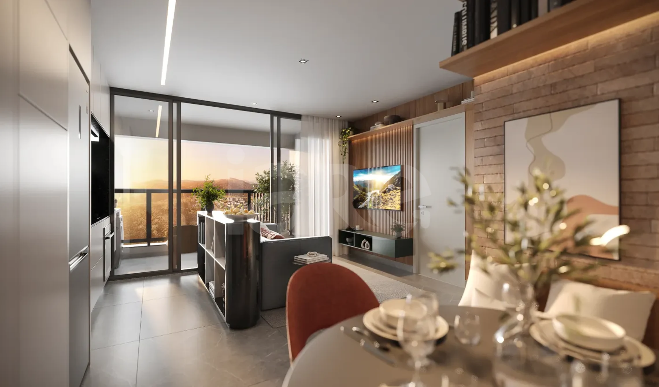 Liv Stay Residence - Apartamento com 112,89 m², em Alphaville — foto 3
