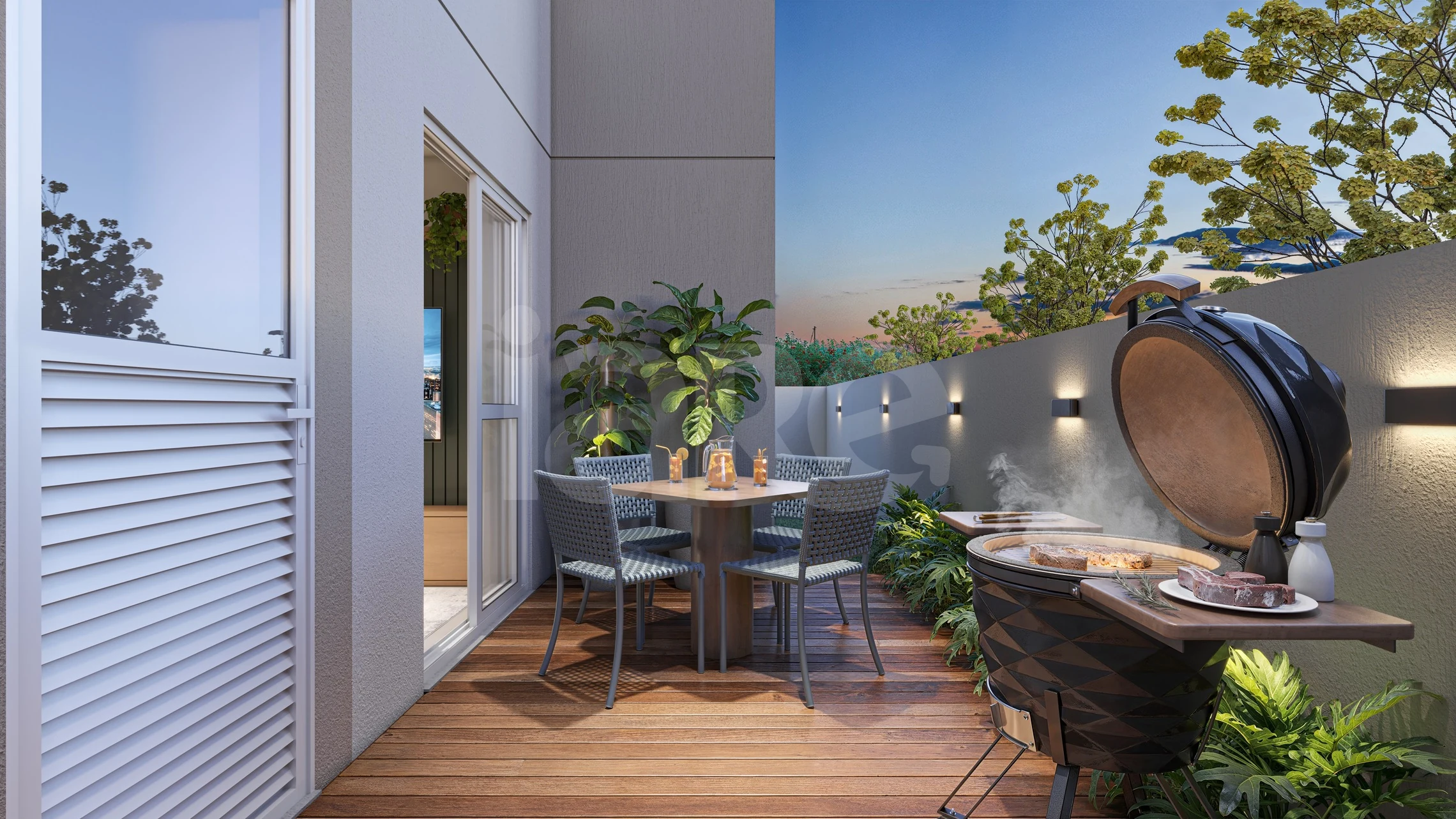 Vista dos Araças - Apartamento com 46,51 m², em Vale Encantado — foto 2
