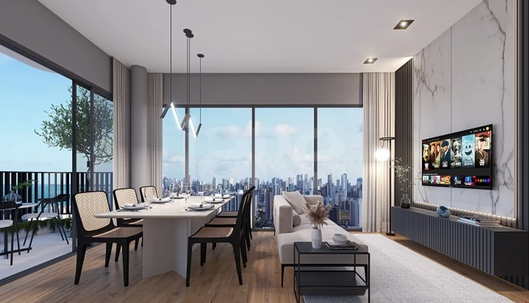 Sun Flower - Apartamento com 65,16 m², em Jardim Oceania — foto 2