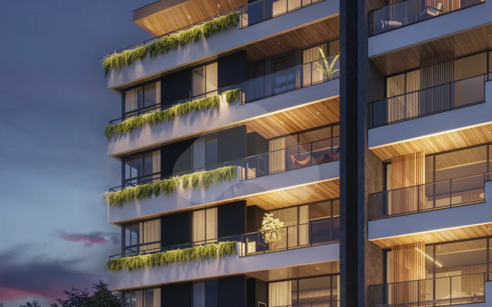 Porto Alto - Apartamento com 91,62 m², em Mercês — foto 3