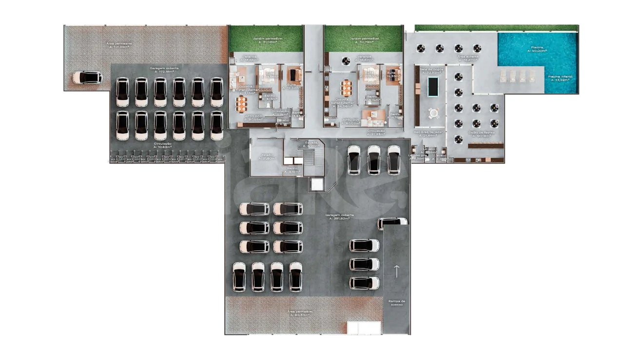 Planta — Pavimento térreo