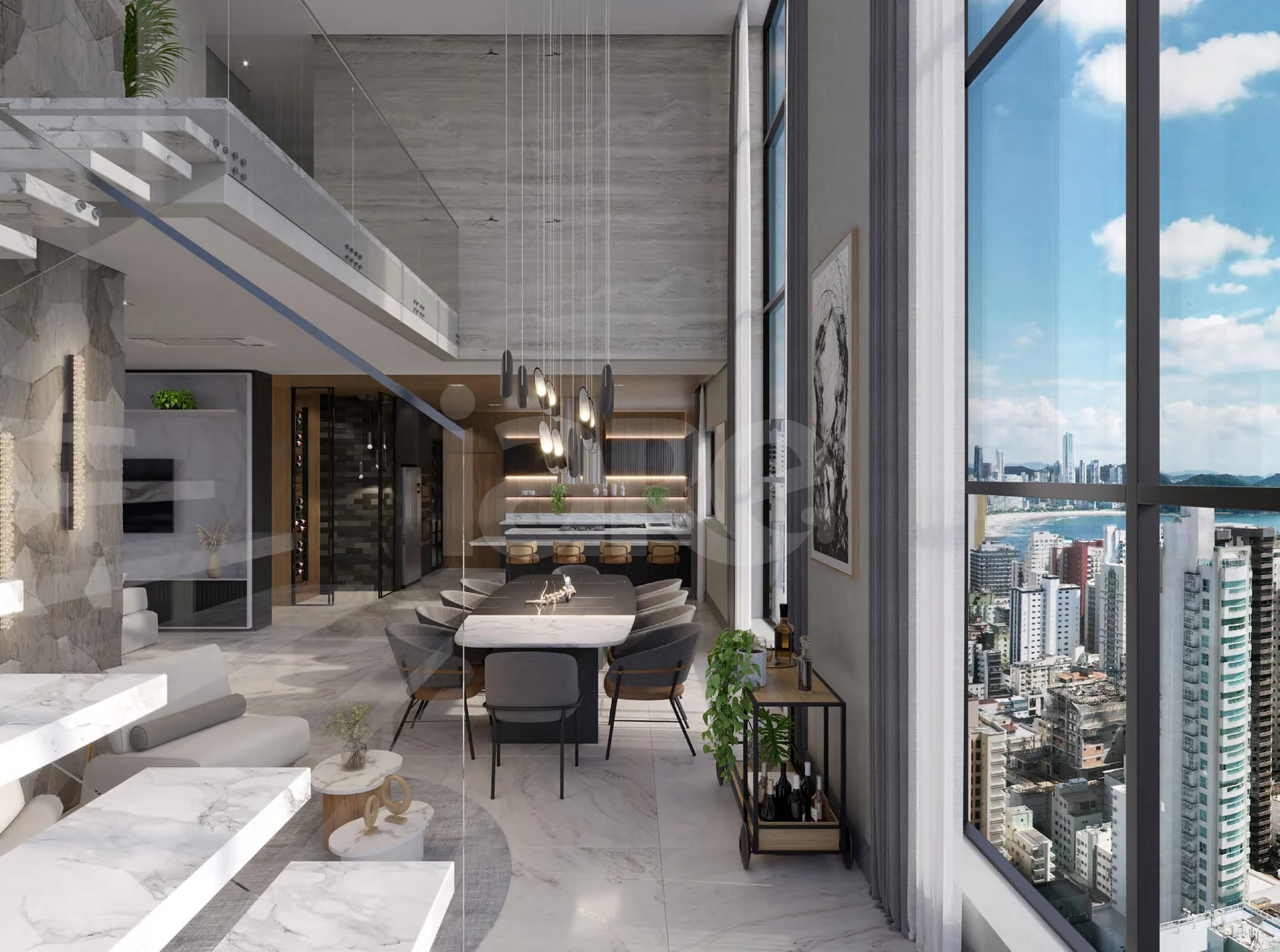 Línea Living Concept - Apartamento com 186,75 m², em Centro — foto 3
