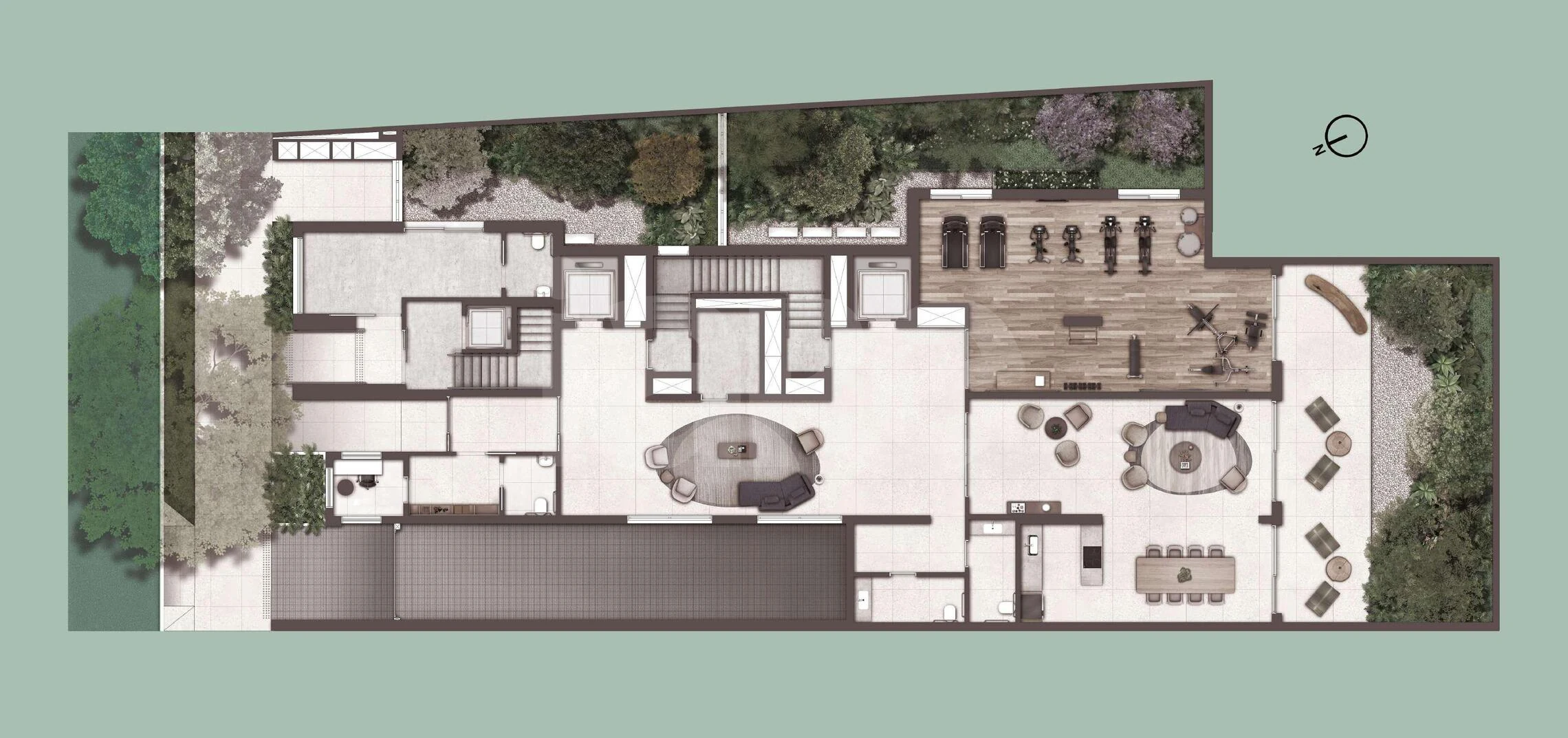 Planta — Pavimento térreo