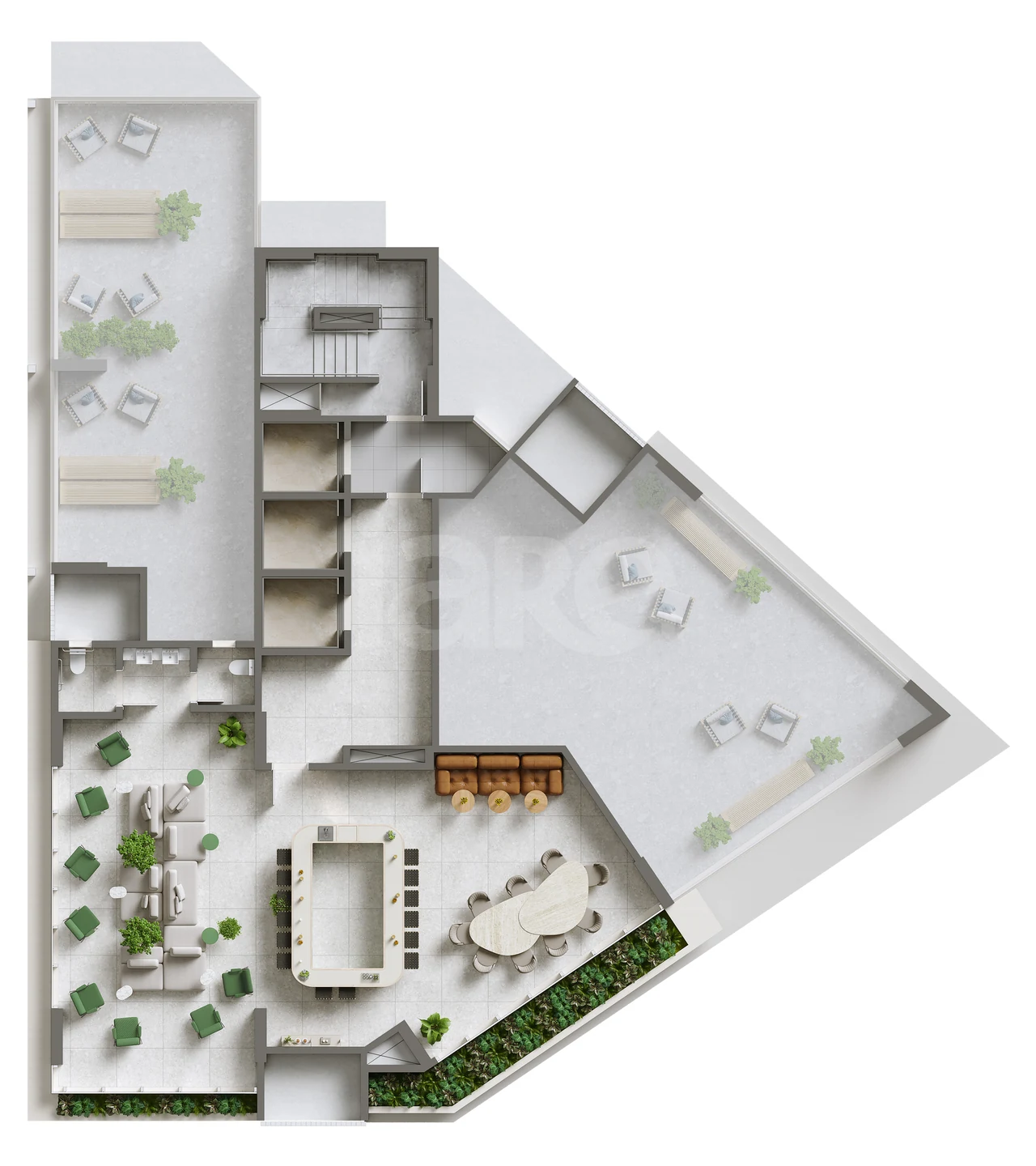 Planta — Pavimento rooftop