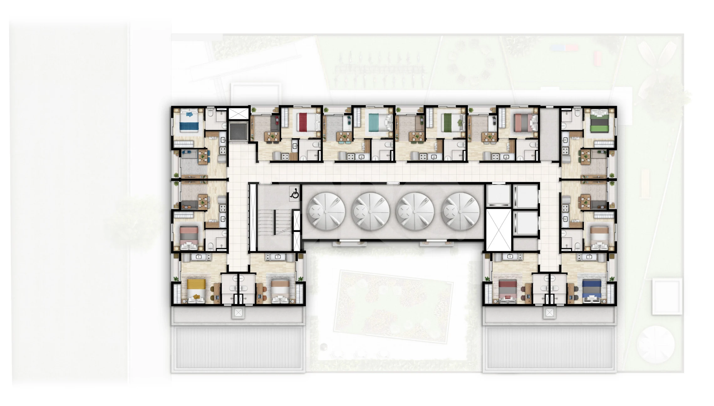Planta — Pavimento 20