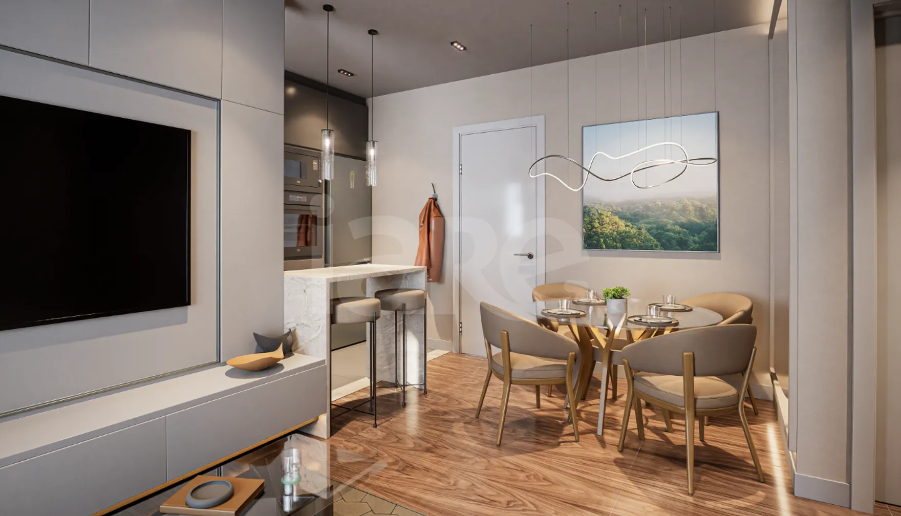 Seleto Primavera - Apartamento com 49,74 m², em Jardim Primavera — foto 2