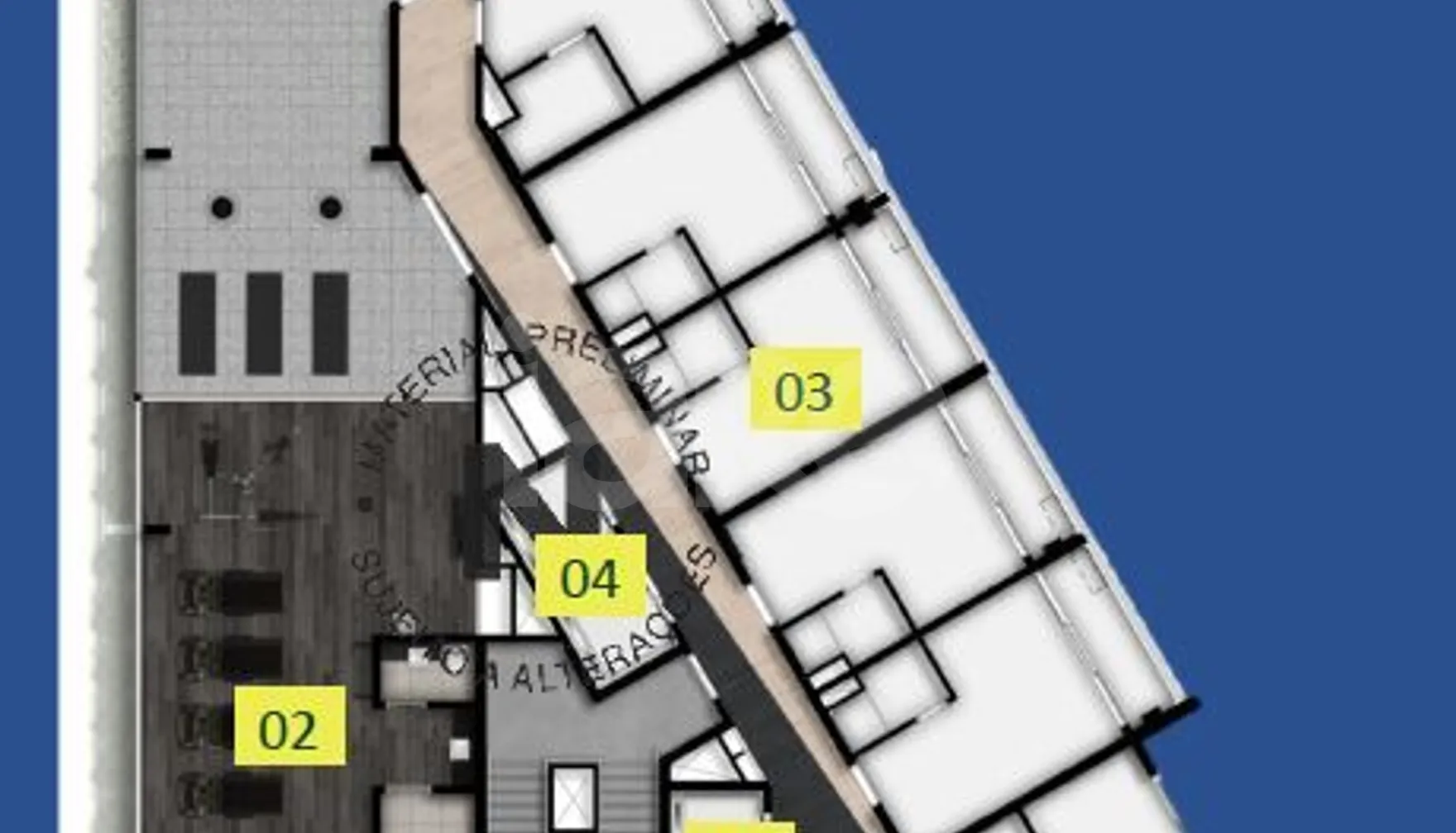 Planta — Implantação 19º pavimento