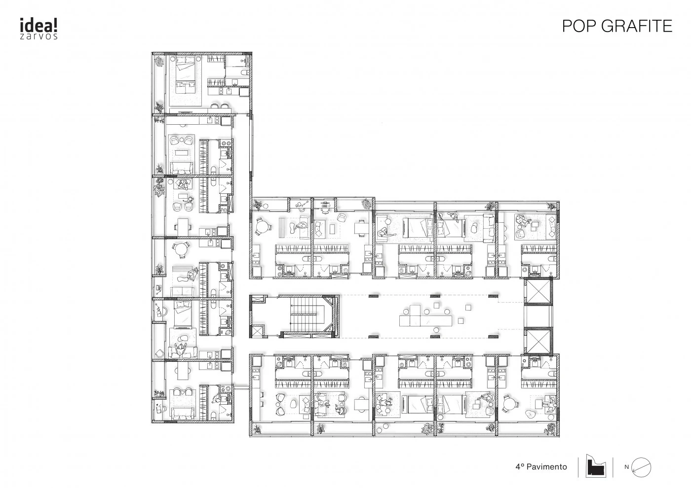 Planta — Pavimento 4