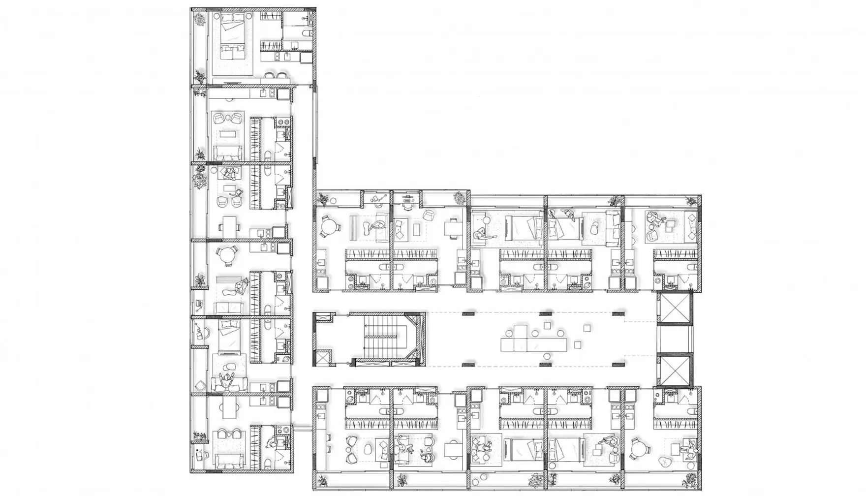 Planta — Pavimento 4