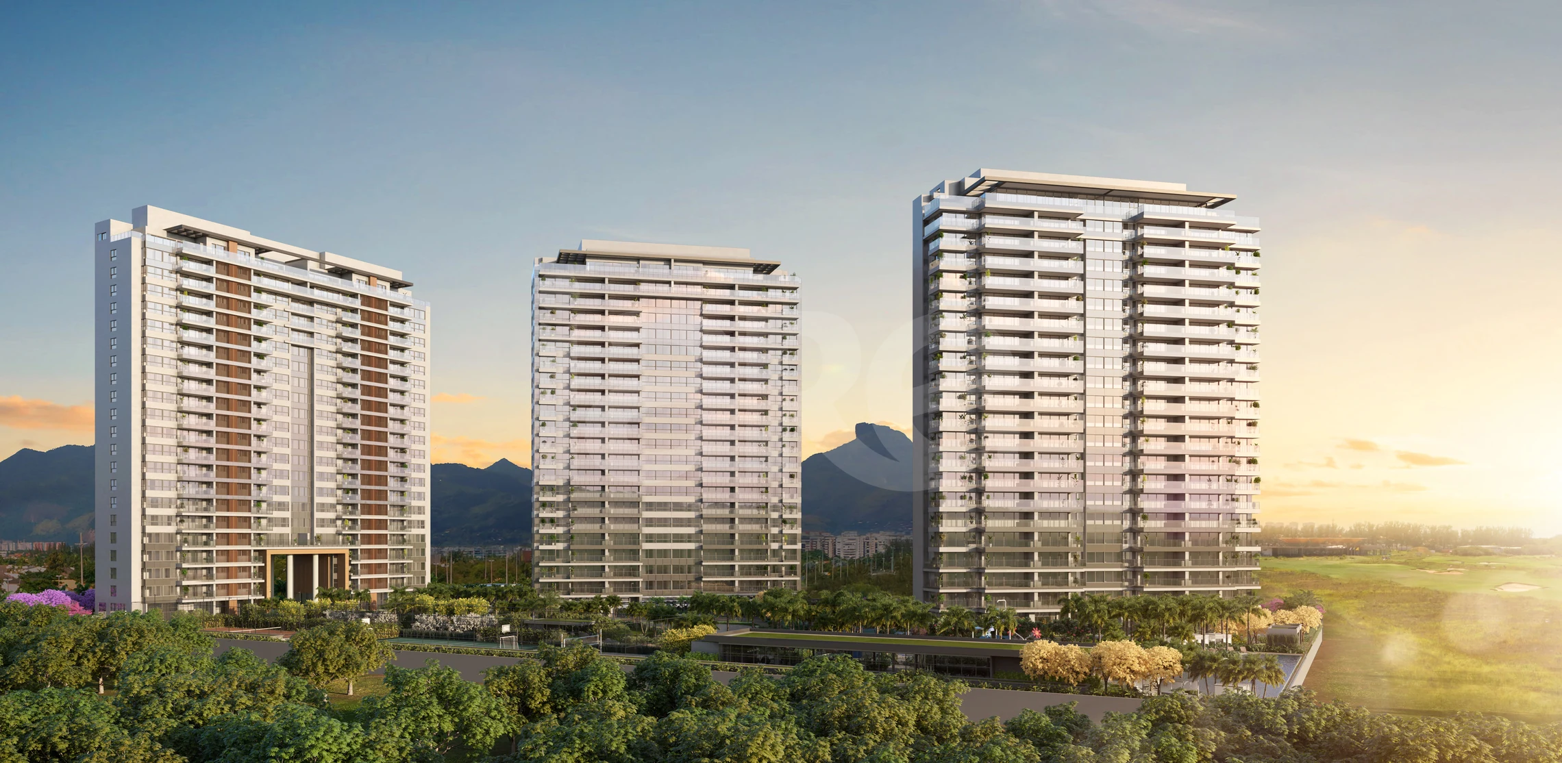 Atlântico Golf - Apartamento com 119,85 m², em Barra da Tijuca — foto 1