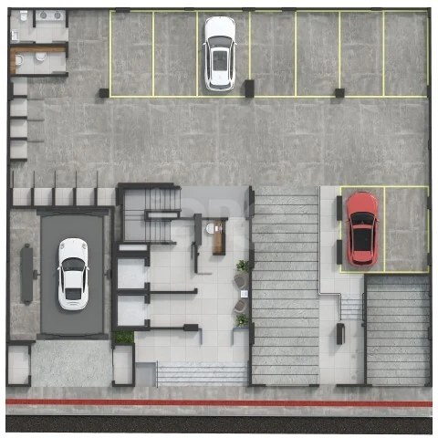 Planta — Pavimento garagem