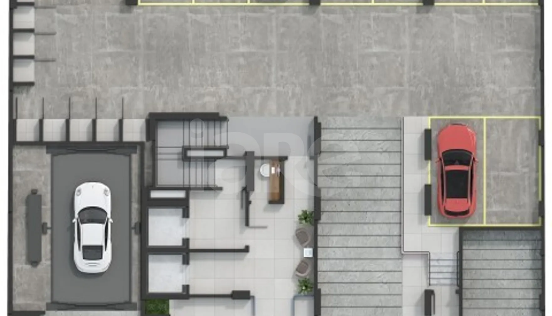 Planta — Pavimento garagem