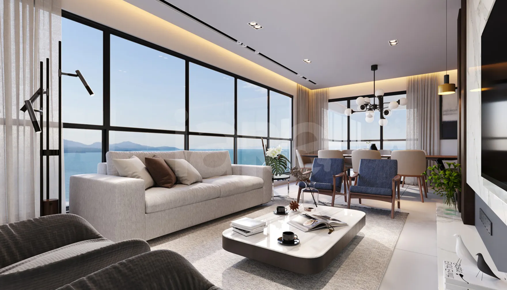 Villa Lobos Residence - Apartamento com 135 m², em Meia Praia — foto 2