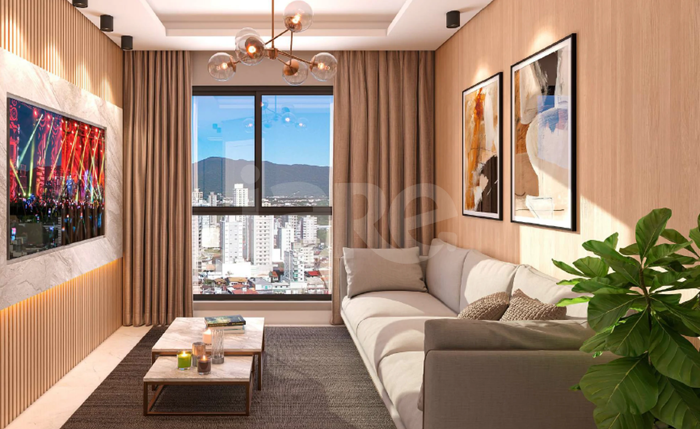 The Palazzo Residence - Apartamento com 95,65 m², em Meia Praia — foto 2