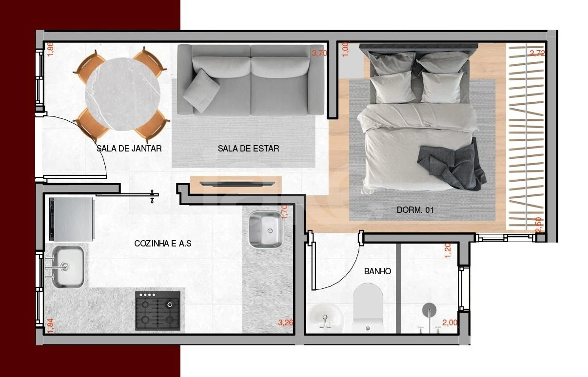 Planta — Garden 30 m²