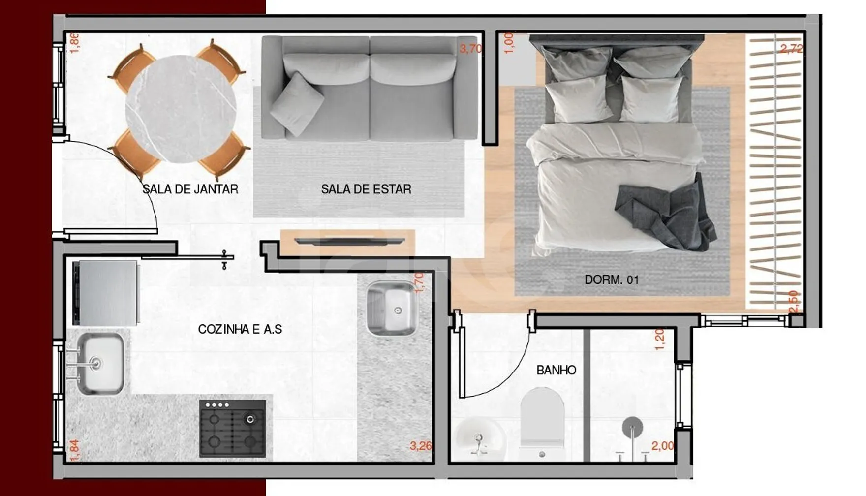 Planta — Garden 30 m²