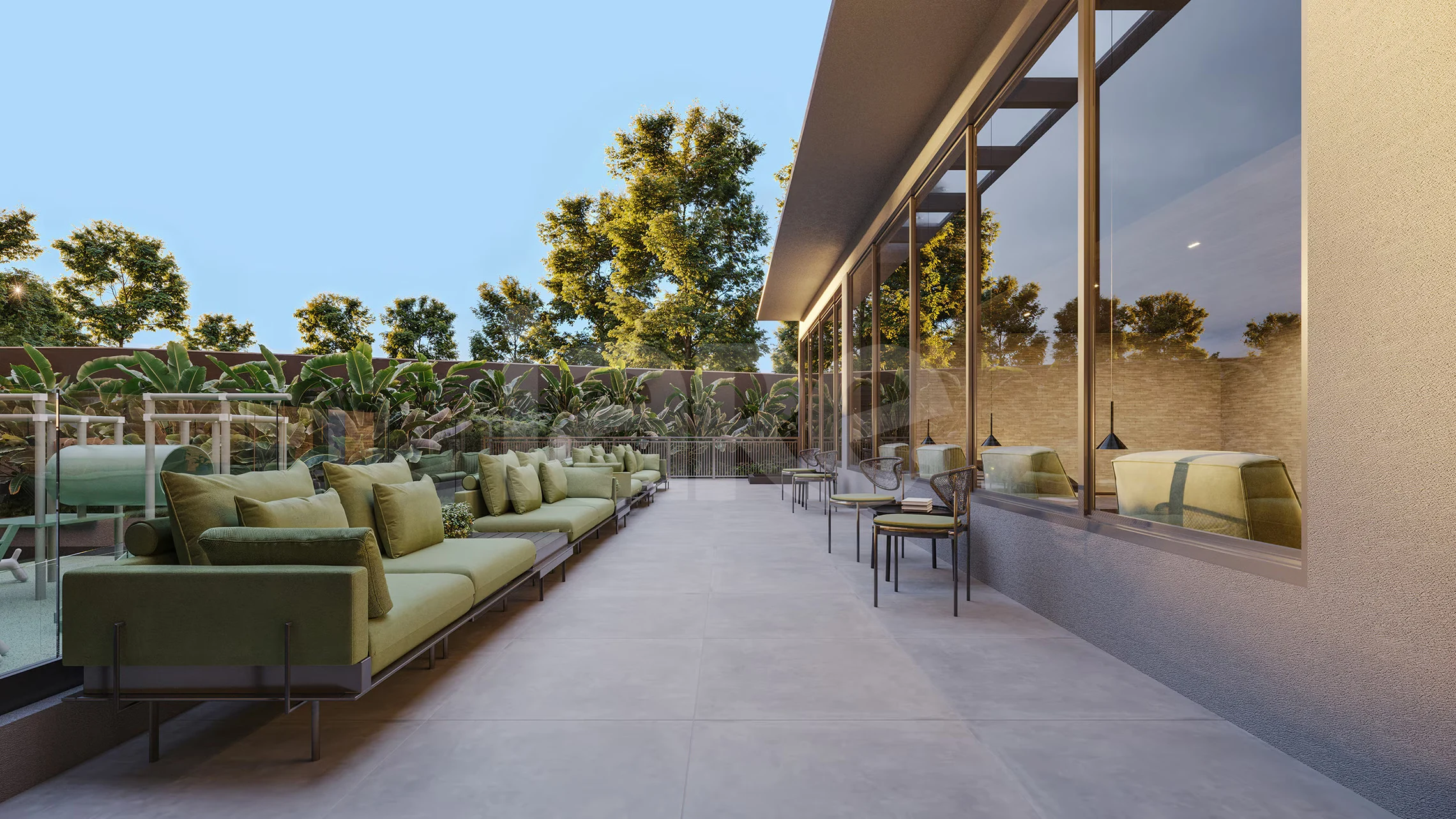 Átrio - Garden com 219,96 m², em Ecoville — foto 18