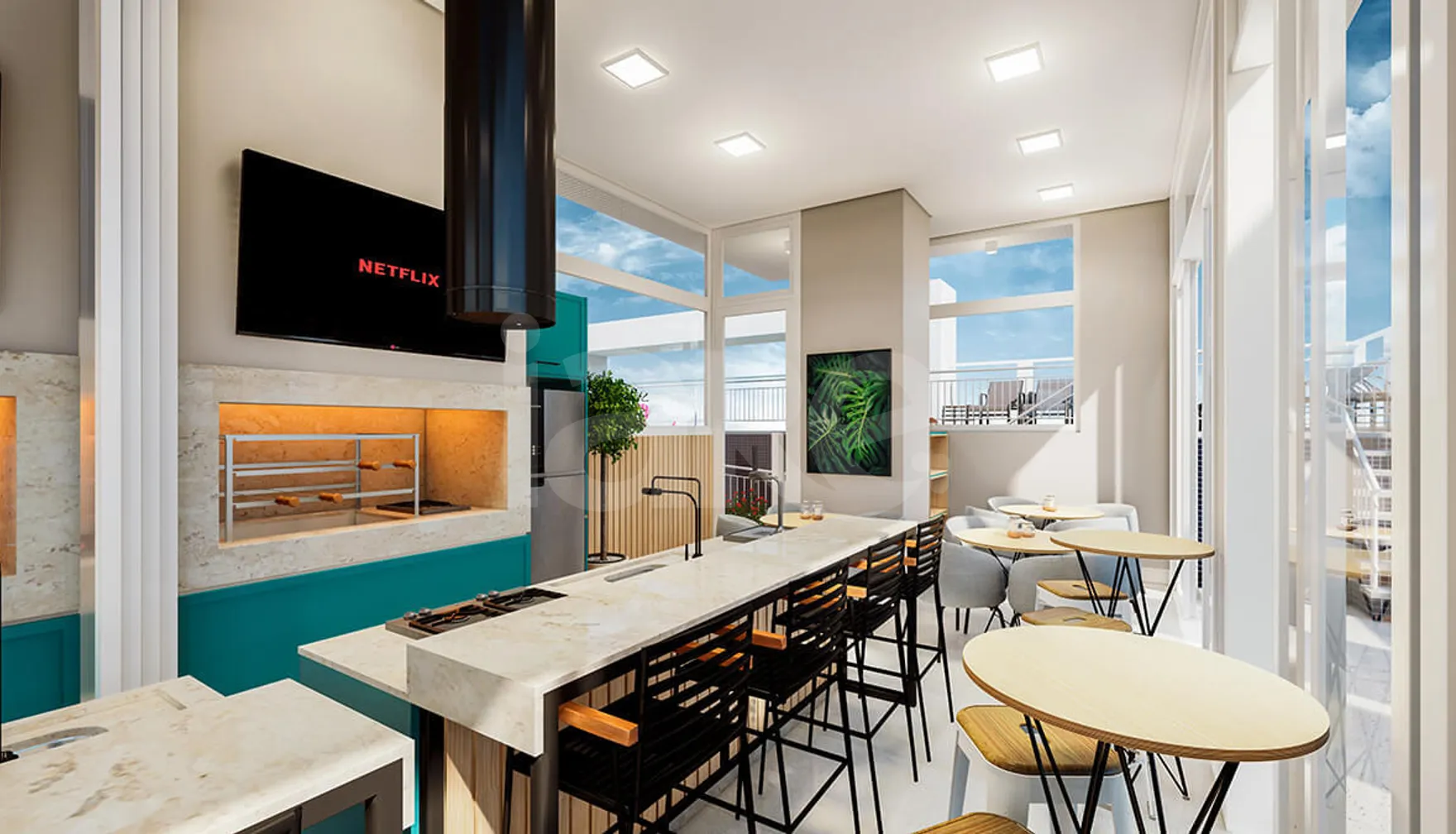 Domenico Home & Club - Apartamento com 64,94 m², em Centro — foto 16