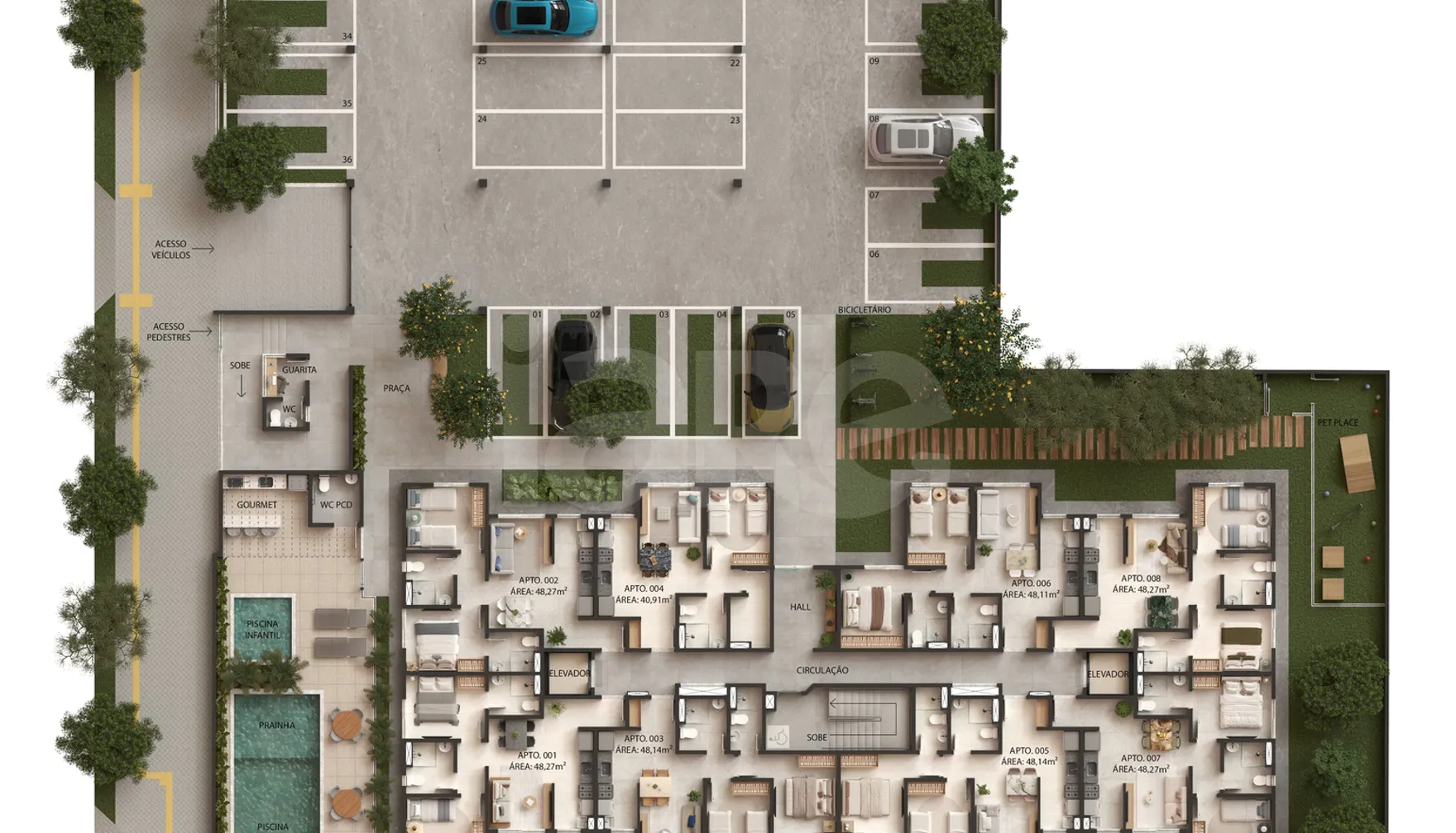 Planta — Pavimento térreo