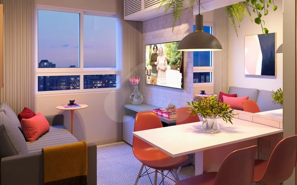 Lift Laguna - Apartamento com 33,5 m², em Chácara Santo Antônio — foto 2