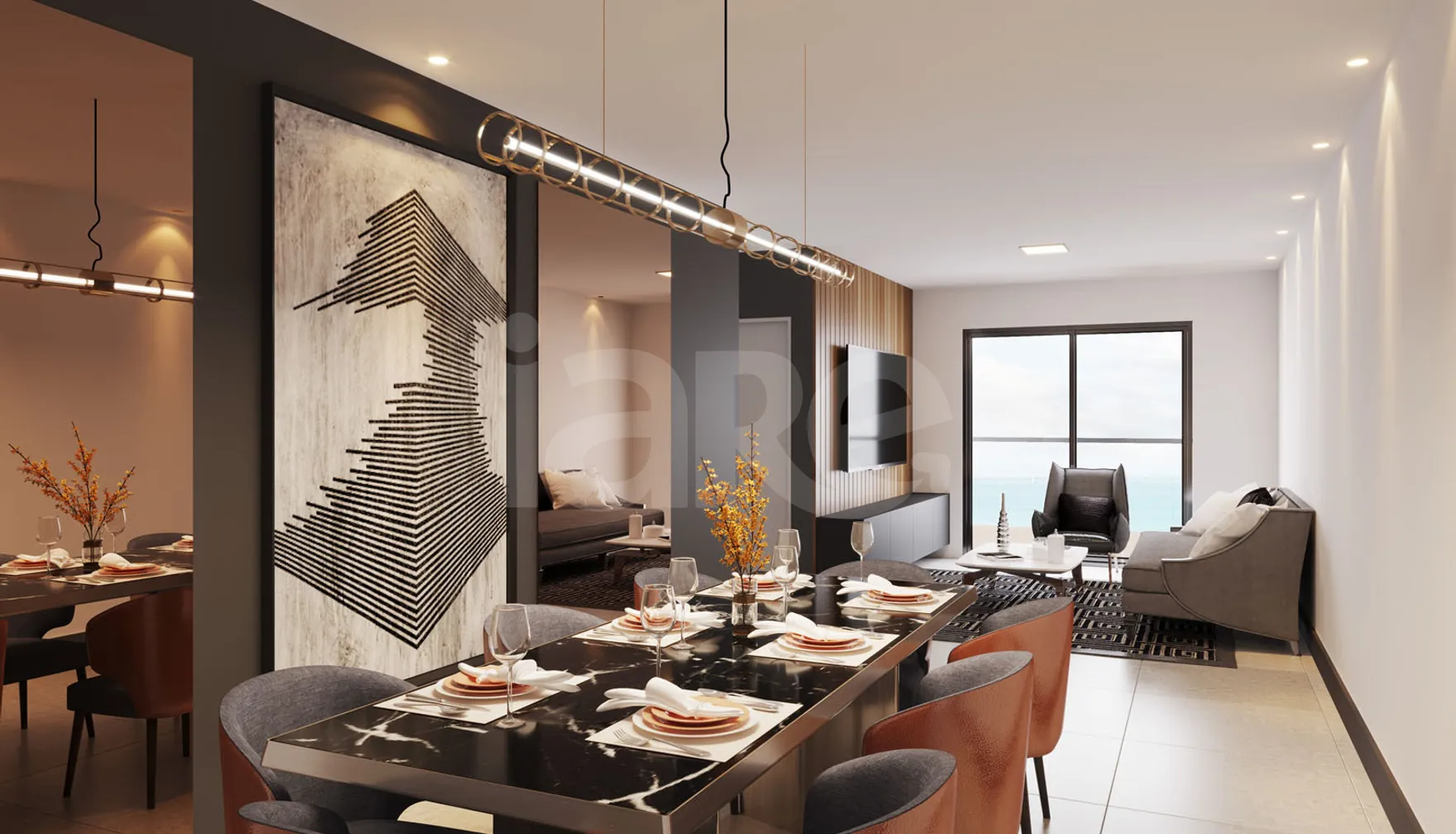 Corais de Areia Dourada - Apartamento com 100,91 m², em Areia Dourada — foto 2