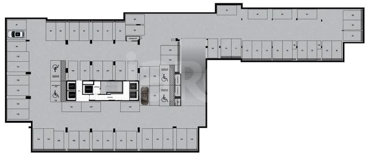 Planta — Pavimento 2º subsolo
