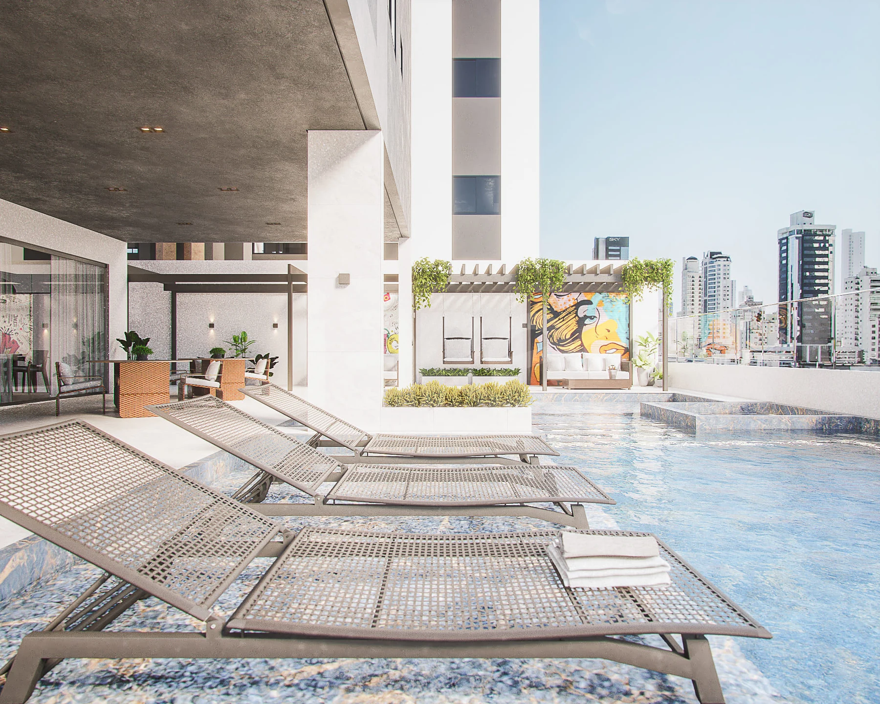 NF Moov Home Club - Apartamento com 52 m², em Nações — foto 20