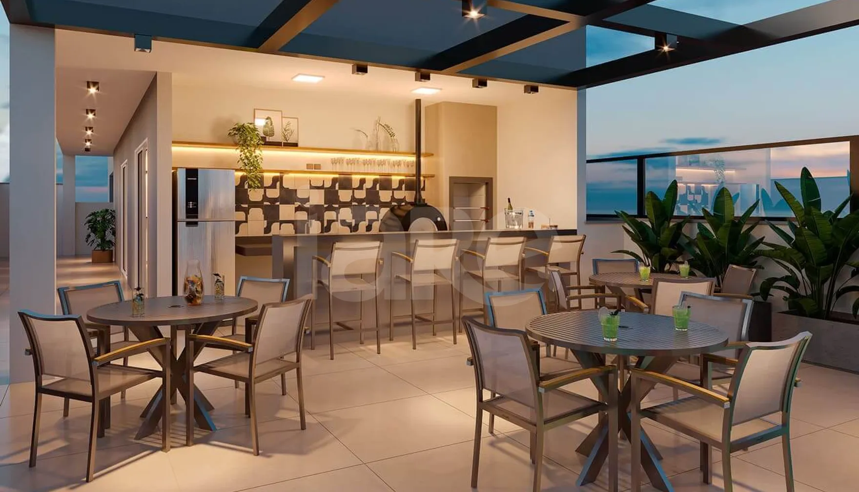 Urb Sole - Apartamento com 33,03 m², em Todos os Santos — foto 9