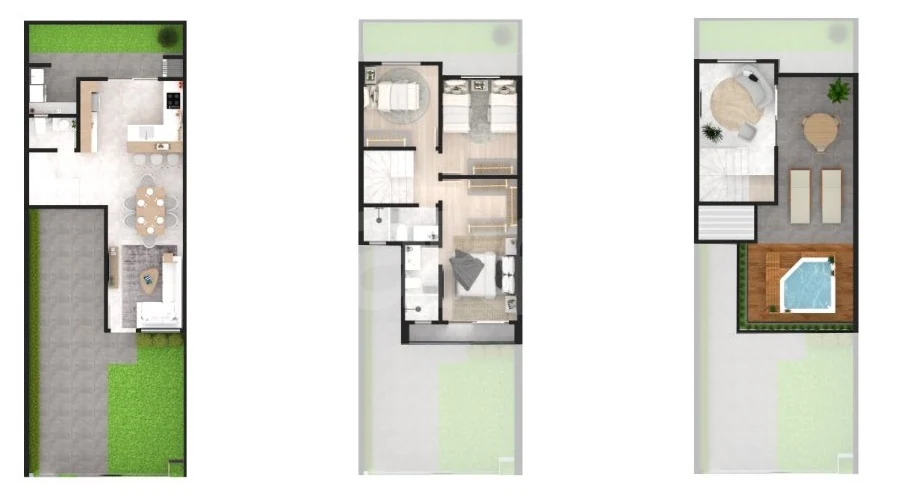 Planta — Casa em Condomínio 139,45 m²