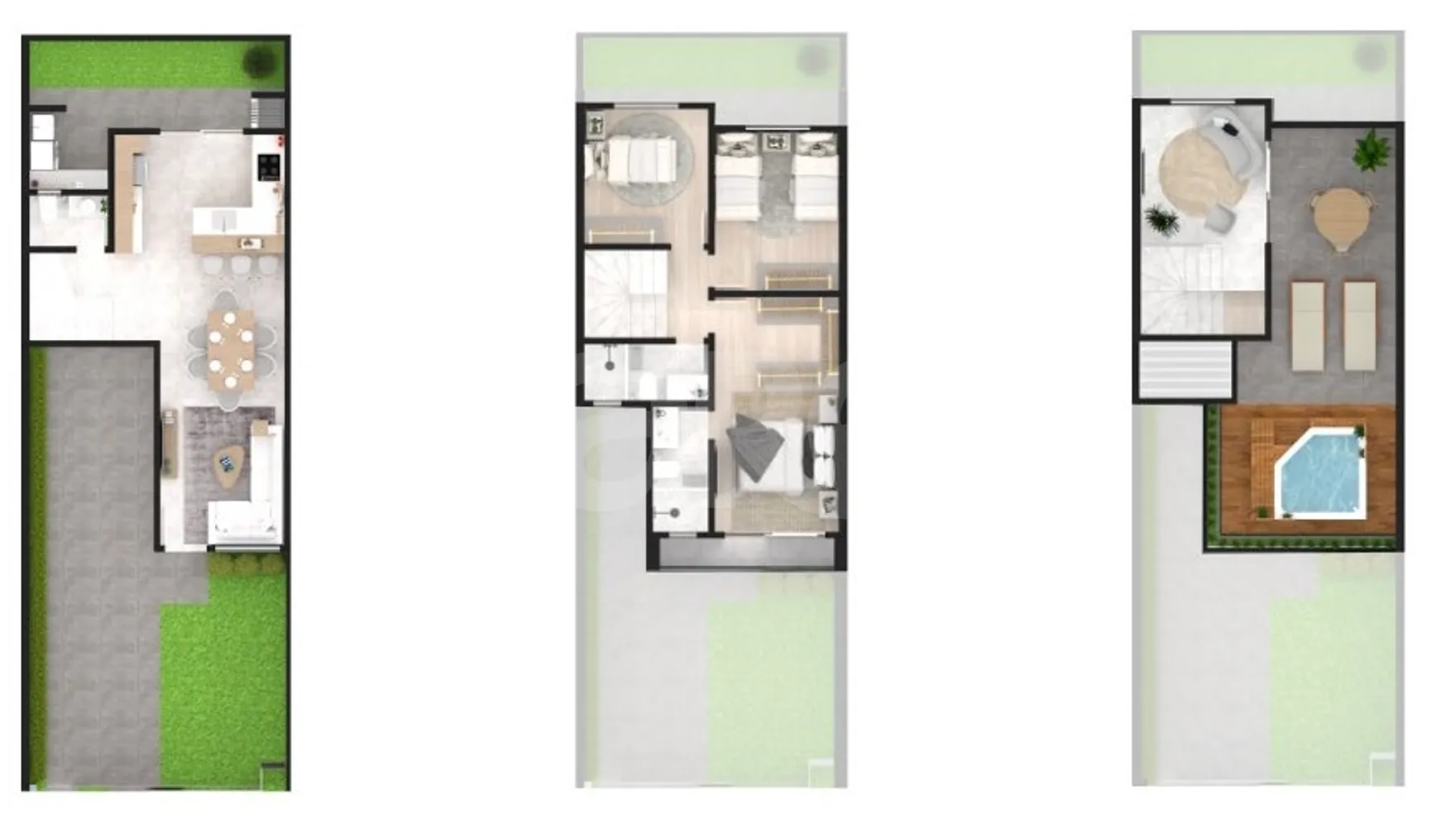 Planta — Casa em Condomínio 139,45 m²