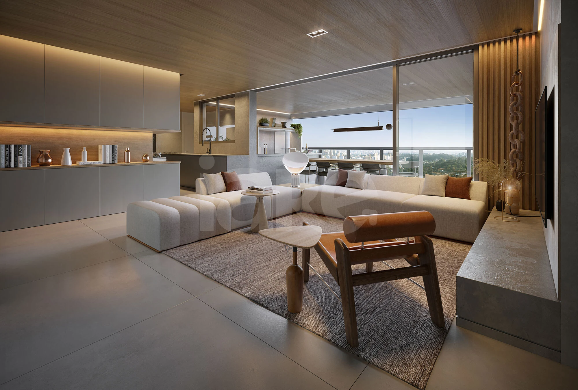 Parque Global - Torre Imperial - Apartamento com 240 m², em Real Parque — foto 4
