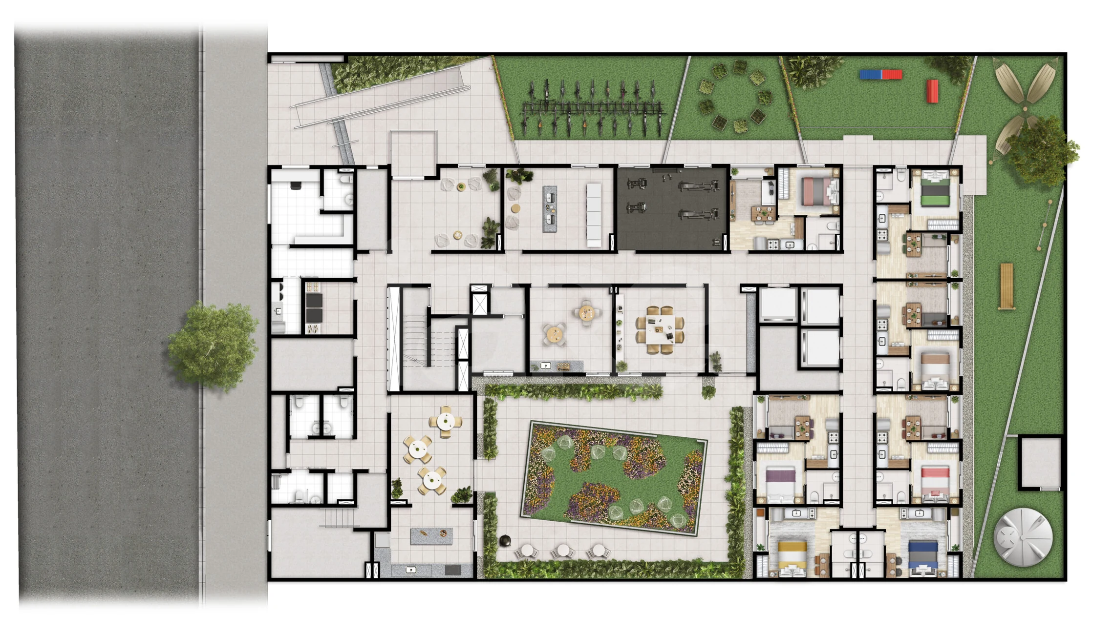 Planta — Pavimento térreo