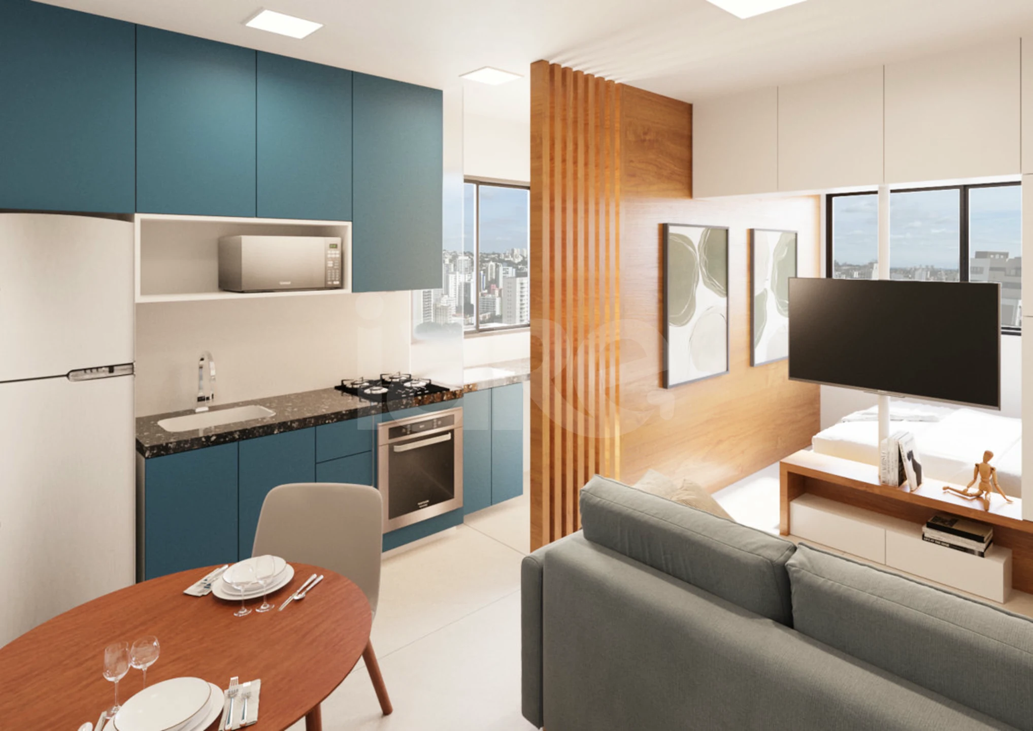 Raízes do Campus - Studio com 20,75 m², em Várzea — foto 6