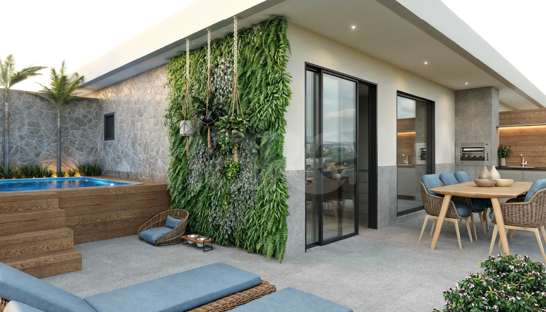 Ilha de Skopelos - Garden com 98,48 m², em Barra do Jucu — foto 11