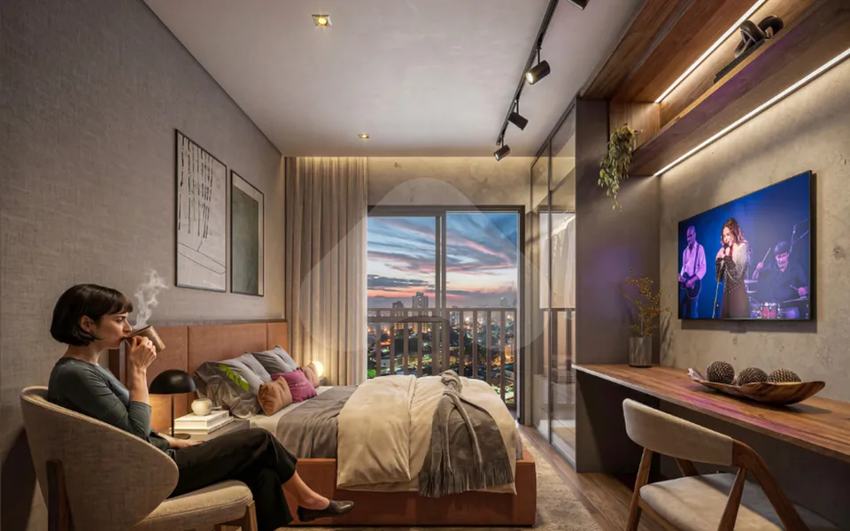 Vitacon Cardoso de Almeida - Studio com 23,64 m², em Perdizes — foto 3